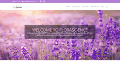 Desktop Screenshot of florascience.com